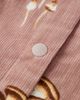 Milkbarn Milkbarn Organic Corduroy Ruffle Snap Jumper - 4