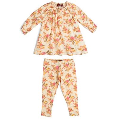 Milkbarn Milkbarn Organic Cotton Dress and Legging Set