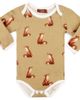 Milkbarn Milkbarn Organic Cotton Long Sleeve One Piece - 1