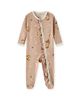 Milkbarn Milkbarn Organic Cotton Ruffle Footed Romper - 1