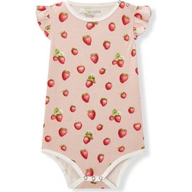Milkbarn Milkbarn Organic Cotton Ruffle One Piece
