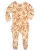 Milkbarn Milkbarn Organic Cotton Ruffle Zipper Footed Romper - 2