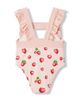 Milkbarn Milkbarn Ruffle Square Neck Swimsuit - 1