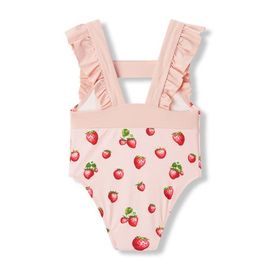 Milkbarn Milkbarn Ruffle Square Neck Swimsuit