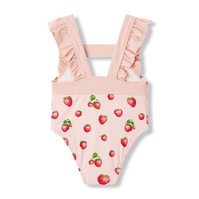 Milkbarn Milkbarn Ruffle Square Neck Swimsuit