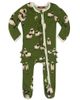 Milkbarn Milkbarn Ruffle Zipper Footed Romper - 1