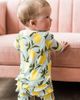 Milkbarn Milkbarn Ruffle Zipper Footed Romper - 5