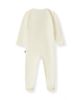 Milkbarn Milkbarn Waffle Zipper Footed Romper - 2