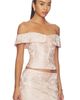 Milkwhite Milkwhite Brocade Corset Top - 2