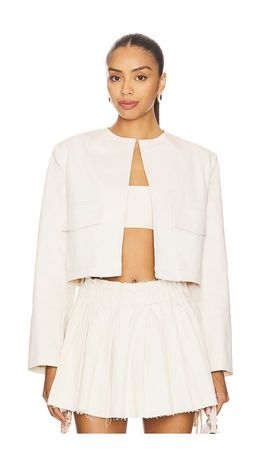 Milkwhite Milkwhite Crop Jacket