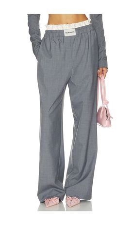 Milkwhite Milkwhite Double Waistband Floral Pant