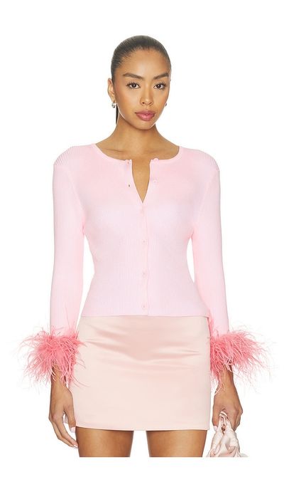 Milkwhite Milkwhite Feather Cardigan