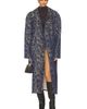 Milkwhite Milkwhite Long Printed Coat - 1