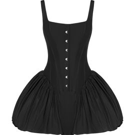 Milla Milla Black corset mini dress 