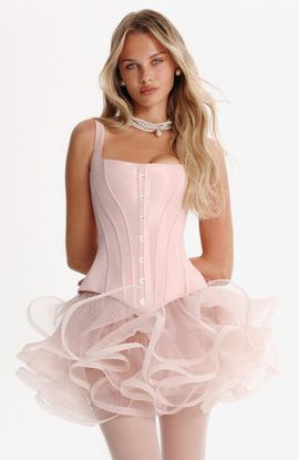 Milla Milla Structured Low Waist Taffeta Corset