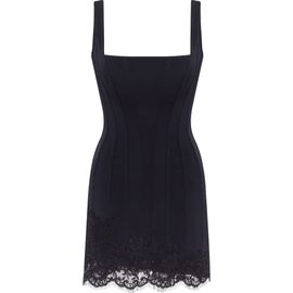Milla - Marvelous blue hydrangea mini dress on straps, Garden of Eden