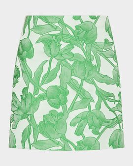 Milly Floral Jacquard Modern Mini Skirt