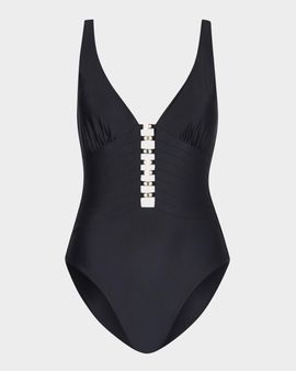 Milly Golden Accent One-Piece Swimsuit