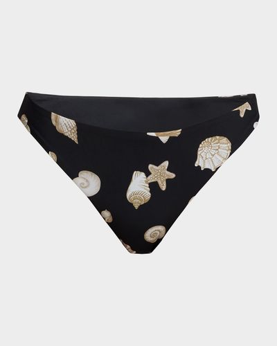 Milly Margot Seashell Print Bikini Bottom