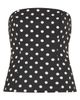 Milly Milly Aiden Polka Dot Strapless Top - 3