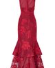 Milly Milly Anna Grand Fleur Embroidered Gown - 2