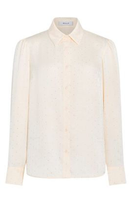 Milly Milly Ashton Crushed Satin Shirt
