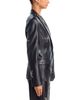 Milly Milly Avery Faux Leather Beaded Blazer - 4