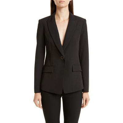 Milly Milly Cady Avery One-Button Blazer
