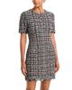 Milly Milly Dakota Tweed Fringe Mini Dress - 1