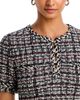 Milly Milly Dakota Tweed Fringe Mini Dress - 3