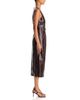 Milly Milly Elsie Faux Leather Sleeveless Midi Dress - 5