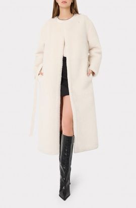 Milly Milly Galia Faux Fur Coat