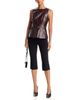 Milly Milly Gwen Faux Leather Top - 2