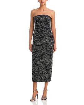 Milly Milly Kait Strapless Beaded Dress