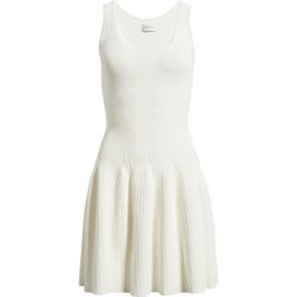 Milly Milly Marea Sleeveless Fit & Flare Sweater Dress