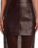 Milly Milly Novah Faux Leather Midi Skirt - 5