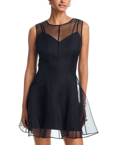 Milly Milly Ophelia Organza Mini Dress