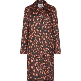 Milly Milly Paityn Jacquard Leopard Coat