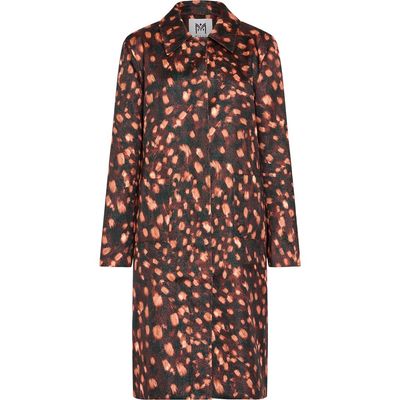 Milly Milly Paityn Jacquard Leopard Coat