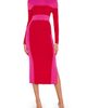 Milly Milly Shohana Long Sleeve Midi Dress - 1