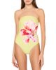 Milly Milly Songe D'Iris Strapless One Piece Swimsuit - 1