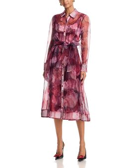 Milly Milly Suzie Printed Midi Dress