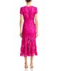Milly Milly Tahlia Cady Lace Short Sleeve Midi Dress - 4