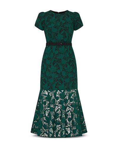 milly green dress Milly Maxi Dress in Green Tie Dye by ExVoto, L main image 0