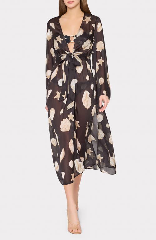 Milly Milly Vince Seashell Sheer Cover-Up