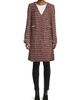 Milly Women's Collarless Tweed Coat - 3