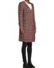 Milly Women's Collarless Tweed Coat - 4