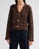 Milly Women's Daphne Fringe Cardigan Jacket - 4