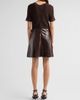 Milly Women's Devyn Mixed-Media A-Line Mini Dress - 3