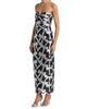 Milly Women's Donna Metallic Ribbon Jacquard Strapless Gown - 4